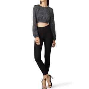 Hutch Hattie Crop Top Coquette Twee Preppy Luxury Designer Sexy Cute Size 12
